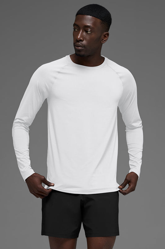 Idol Crewneck Long Sleeve - White