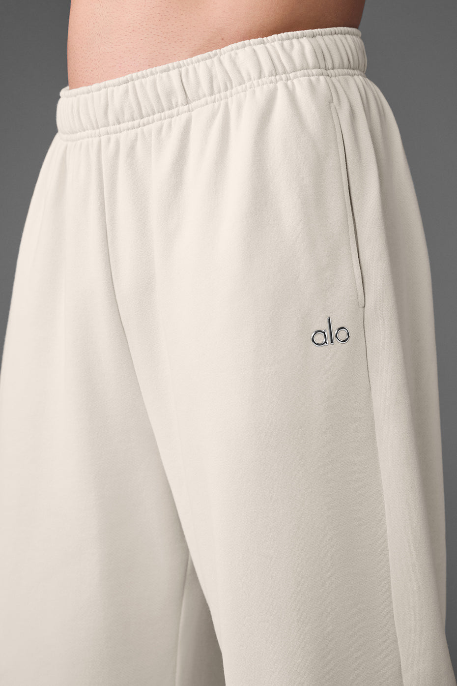 Accolade Straight Leg Sweatpant - Bone