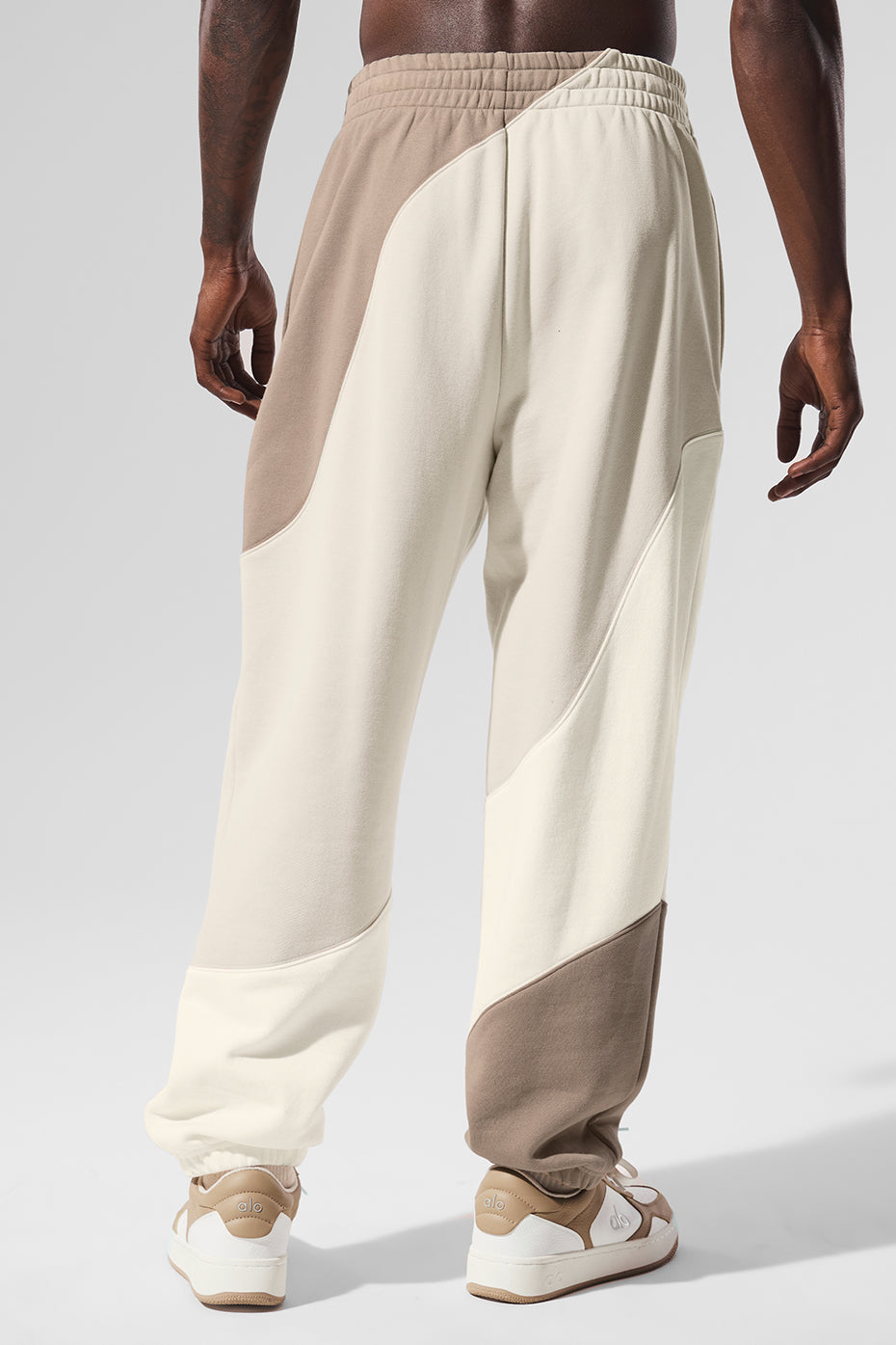 Make Waves Sweatpant - Ivory/Bone/Gravel